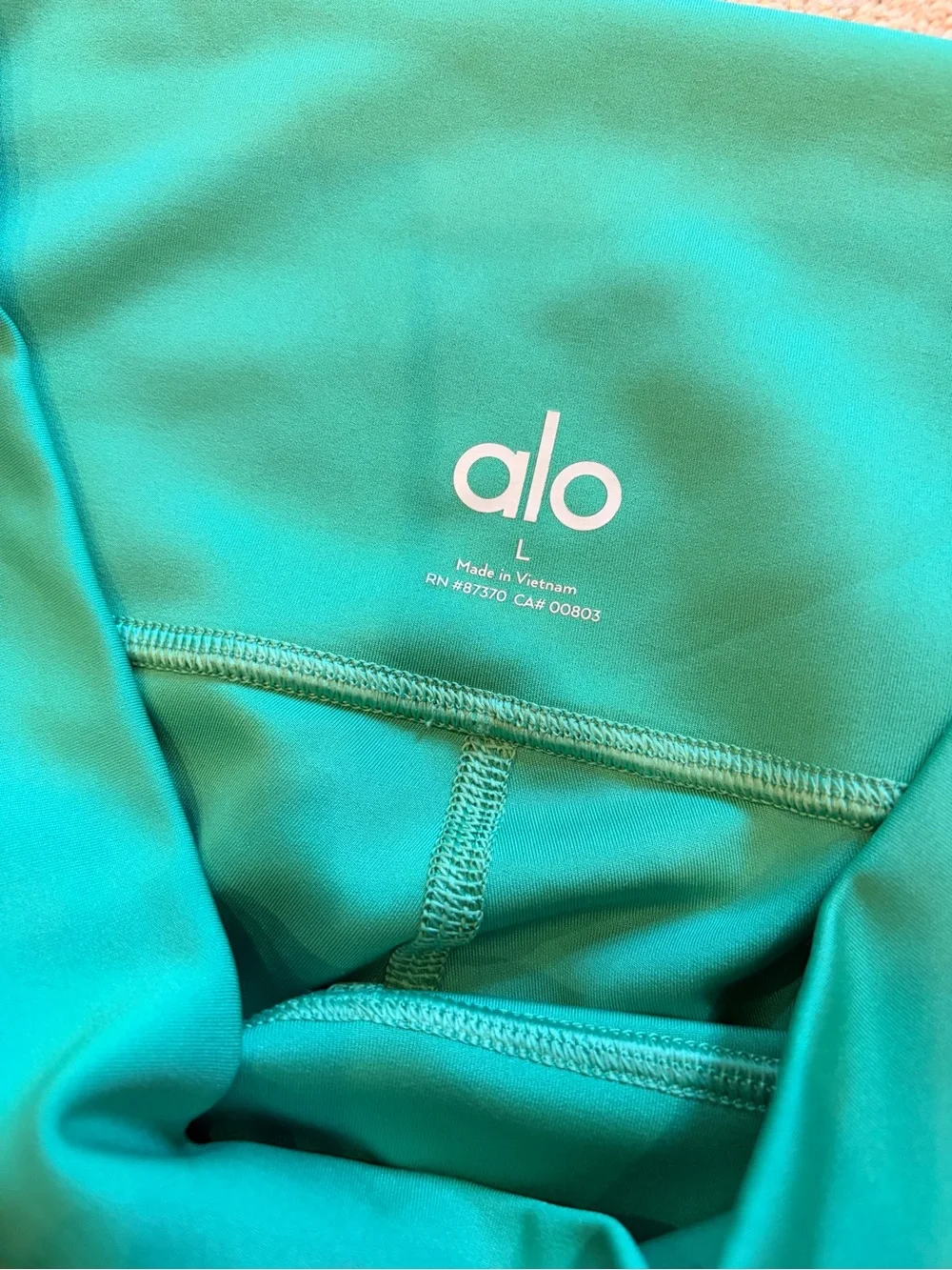 ALO Yoga Green Airlift Leggings Women’s Large